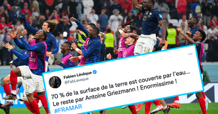 Coupe du Monde 2022 : les Bleus filent en finale en battant le Maroc, Twitter est en folie (40 Tweets)