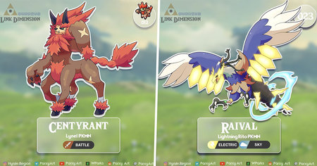 Les licences Pokémon et Zelda fusionnent pour vous offrir 72 Pokémon