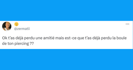 Top 20 des tweets les plus drôles sur les piercings, allez-y mollo