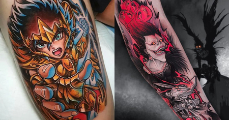 Dragon Ball, One Piece, Naruto : 28 tatouages d'anime cultes