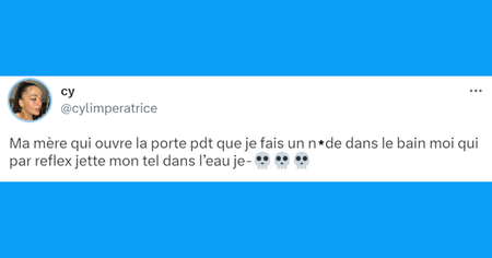 Top 20 des tweets les plus drôles sur le bain, parce que la douche c'est surcoté