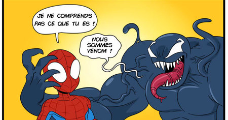 Ce que le film Venom ne vous montre pas... (BD)