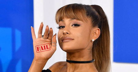 Epic Fail : Ariana Grande se fait tatouer par erreur le mot 