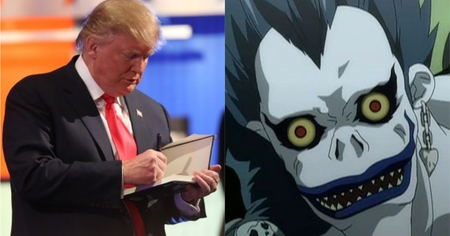 Death Note : Donald Trump fait une apparition remarquée dans le nouveau chapitre !