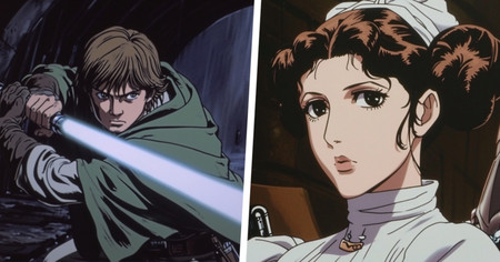 Star Wars imaginé en anime des années 90, ça donne ça