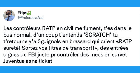 Top 20 des tweets les plus drôles sur la RATP, les experts de la grève