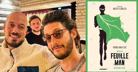 Feuille-Man : le nouveau projet loufoque de McFly et Carlito avec Pierre Niney