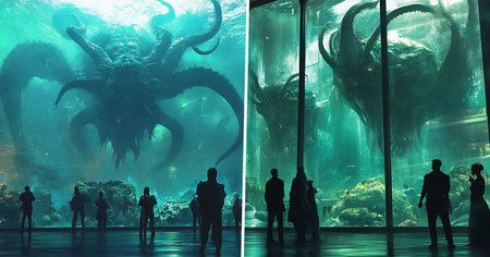 Cthulhu : il imagine un aquarium avec des créatures dignes de Lovecraft, c'est monstrueux