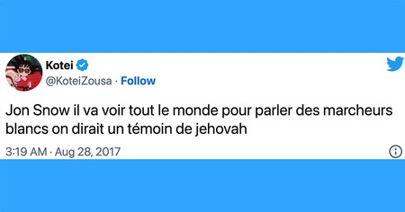 Top 20 des tweets les plus drôles sur Game of Thrones, la plus grande série de l'Histoire