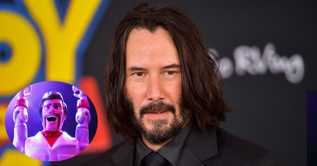 Découvrez la séance de doublage de Keanu Reeves pour un nouveau jouet de Toy Story 4