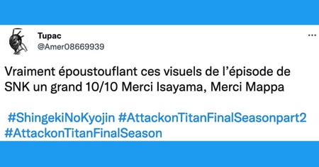 L'Attaque des Titans saison 4 : les internautes commentent l'époustouflant épisode 23 (15 tweets)