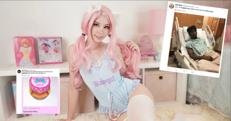 Herpès, clients à l'hôpital, Gamer Girl Pee... Belle Delphine répond aux accusations