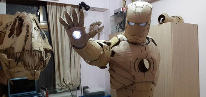 Iron Man, un super-héros en carton