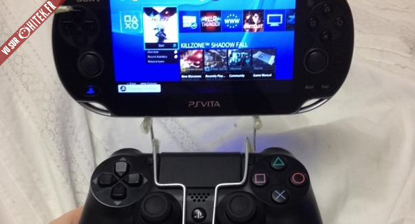 PS Vita + manette PS4 + un peu de bricolage = une PS4 portable