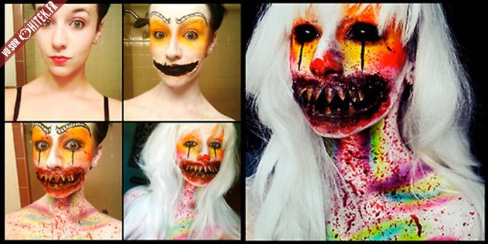 Idées de maquillage terrifiant pour Halloween