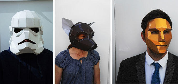 DIY : 21 masques gratuits à imprimer et découper soi-même