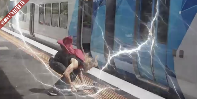 Comment monter dans un train façon Thor ?