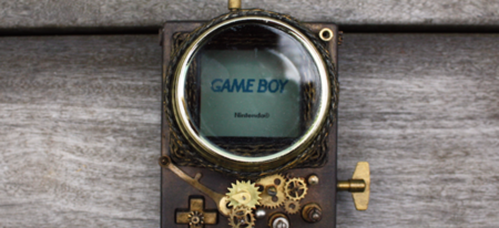 Une magnifique Game Boy en mode steampunk