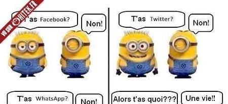 Discussion entre Minions