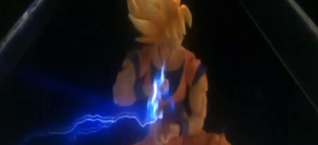 Dragon Ball Z : un magnifique hologramme de Sangoku