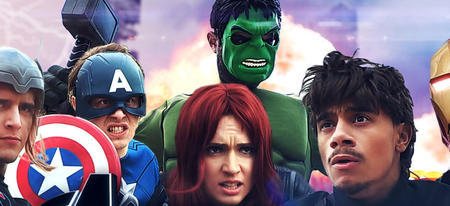 Squeezie, Mister V, Natoo, Norman, Cyprien... deviennent des Avengers lors d'une vidéo explosive !