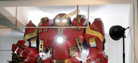 Découvrez cet incroyable Hulkbuster taille réelle !