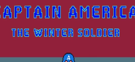 Le film Captain America : Le Soldat de l'hiver en version 8 bits