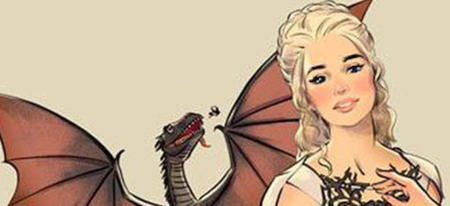 Les héroïnes de Game of Thrones métamorphosées en pin-up