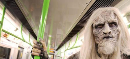 L'hiver vient : on a aperçu un marcheur blanc de Game of Thrones dans le métro londonien !