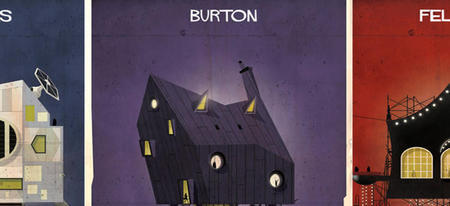 Les maisons de grands réalisateurs imaginées par Federico Babina !