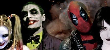 VIDEO : Deadpool & Domino vs. Joker & Harley Quinn !