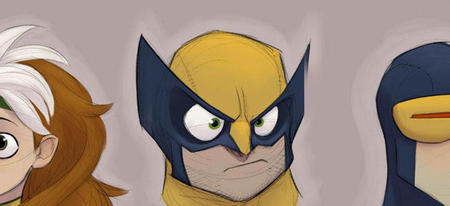 Les X-Men en version Disney par Randy Bishop