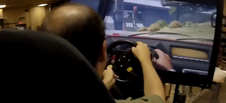 Jouer à GTA V dans un simulateur c'est juste dingue ! (vidéo)