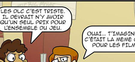 Heureusement que les films n'ont pas des DLC... ou pas (BD)