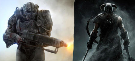 La comparaison Skyrim vs Fallout 4 en BD