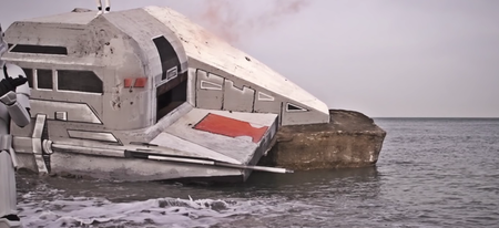 Un bunker détourné en vaisseau Star Wars, l'étonnante transformation en vidéo