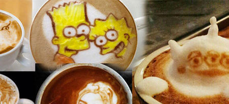 Le latte art se décline en version geek ! (40 photos)