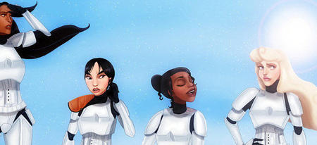 Isaiah K. Stephens plonge les personnages Disney dans l'univers Star Wars 