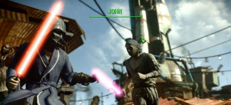 Des sabres laser dans Fallout 4 ! 