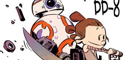 Star Wars 7 se mêle à Calvin et Hobbes dans des dessins somptueux 