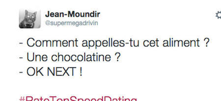 Quand les internautes racontent leurs mésaventures avec le hashtag #RateTonSpeedDating