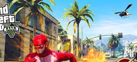 GTA V : incarner The Flash, c'est possible !