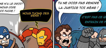 Civil War vs Batman v Superman, l'affrontement en BD (spoiler)