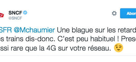 Quand les community managers de la SNCF et SFR se clashent sur Twitter, le résultat est énorme