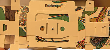 Foldscope : un microscope en origami pour moins de 1 euro