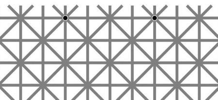 Illusion d'optique : êtes-vous capable de voir les 12 points noirs en même temps ?