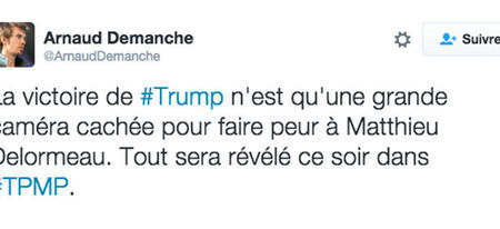 Le top des meilleurs tweets sur l'élection de Donald Trump, un peu de rire en cette fin du monde