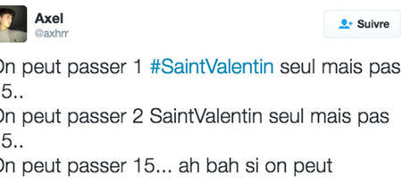 Top 12 des meilleurs tweets sur la Saint Valentin, la fête la plus commerciale qui soit