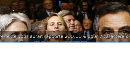 Combien ce que vous écrivez peut vous rapporter au tarif Penelope Fillon ? 