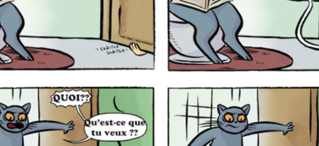 Et si les chats et les humains échangeaient leur place ? (BD)